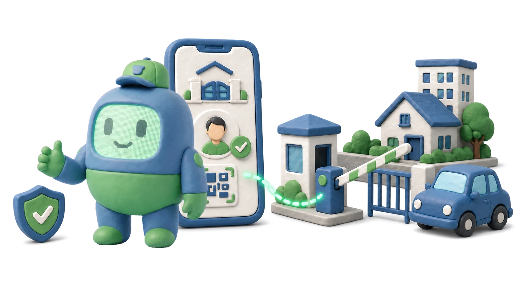 Toby presenta una aplicación residencial conectada con el acceso de visitantes